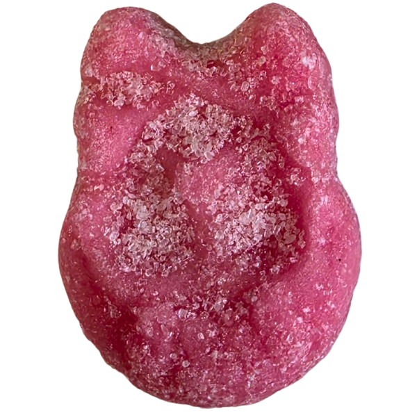 Bubs Cool Raspberry Skulls Vegan & Halal Soft Foam Candies, 90g Imported Swedish Raspberry