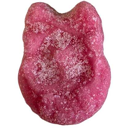 Bubs Cool Raspberry Skulls Vegan & Halal Soft Foam Candies, 90g Imported Swedish Raspberry
